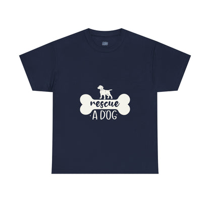 Rescue A Dog Tee Unisex T-Shirt – One Paw At A Time