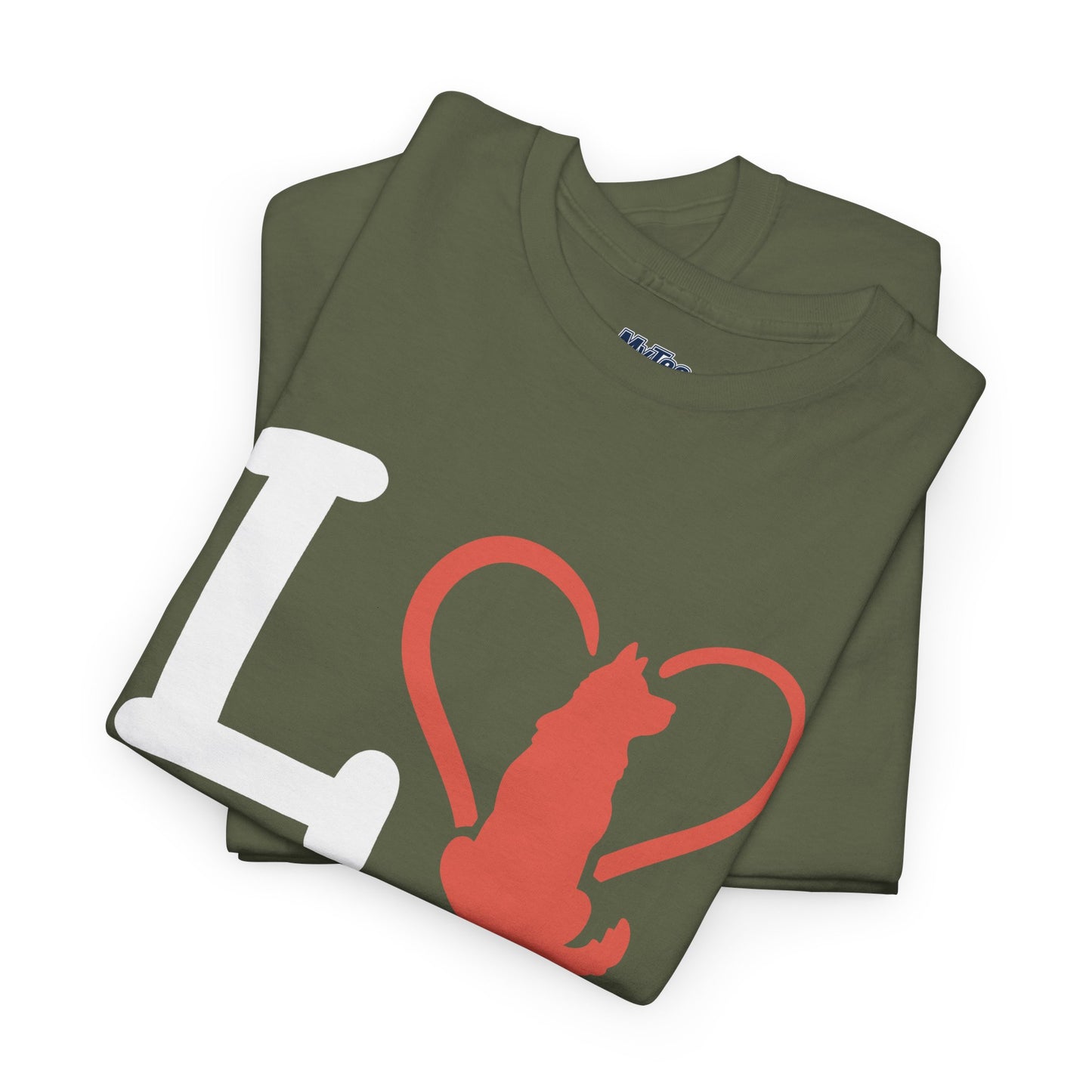 Love Dog Heart T-Shirt