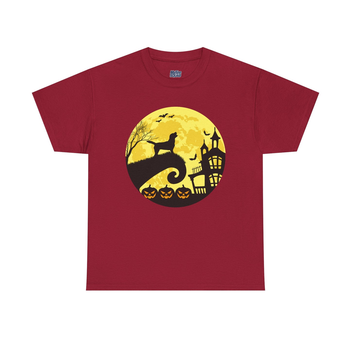 Halloween Moonlight Labrador Retriever Unisex T-Shirts