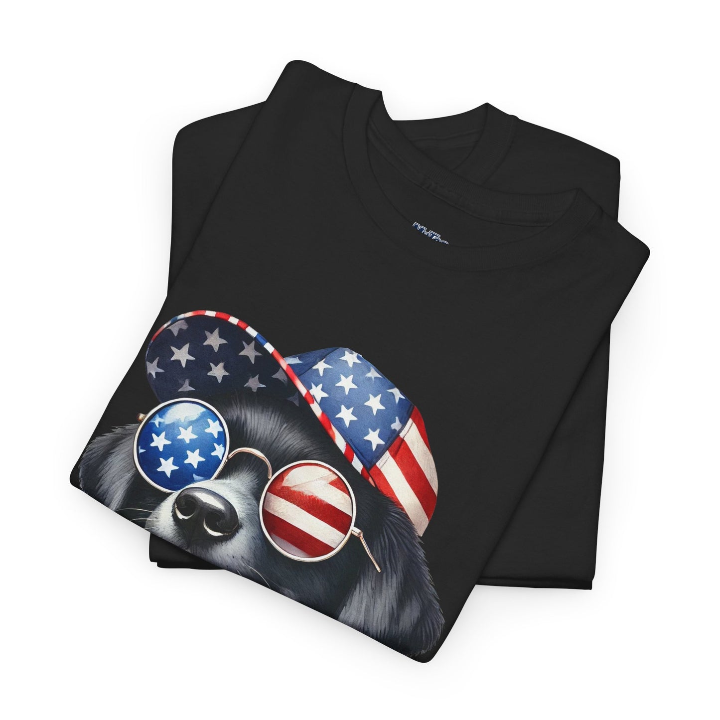 Patriotic Labrador Retriever With Sunglasses And Bow Unisex T-Shirts
