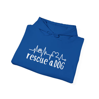 Rescue A Dog Hoodie Pet Lover Unisex Sweatshirt | Adoption Awareness Apparel
