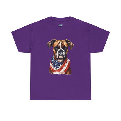 Patriotic Boxer Unisex T-Shirt