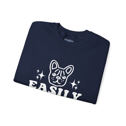Easily Distracted By Dogs Unisex Sweatshirt | Pet Owner Gift