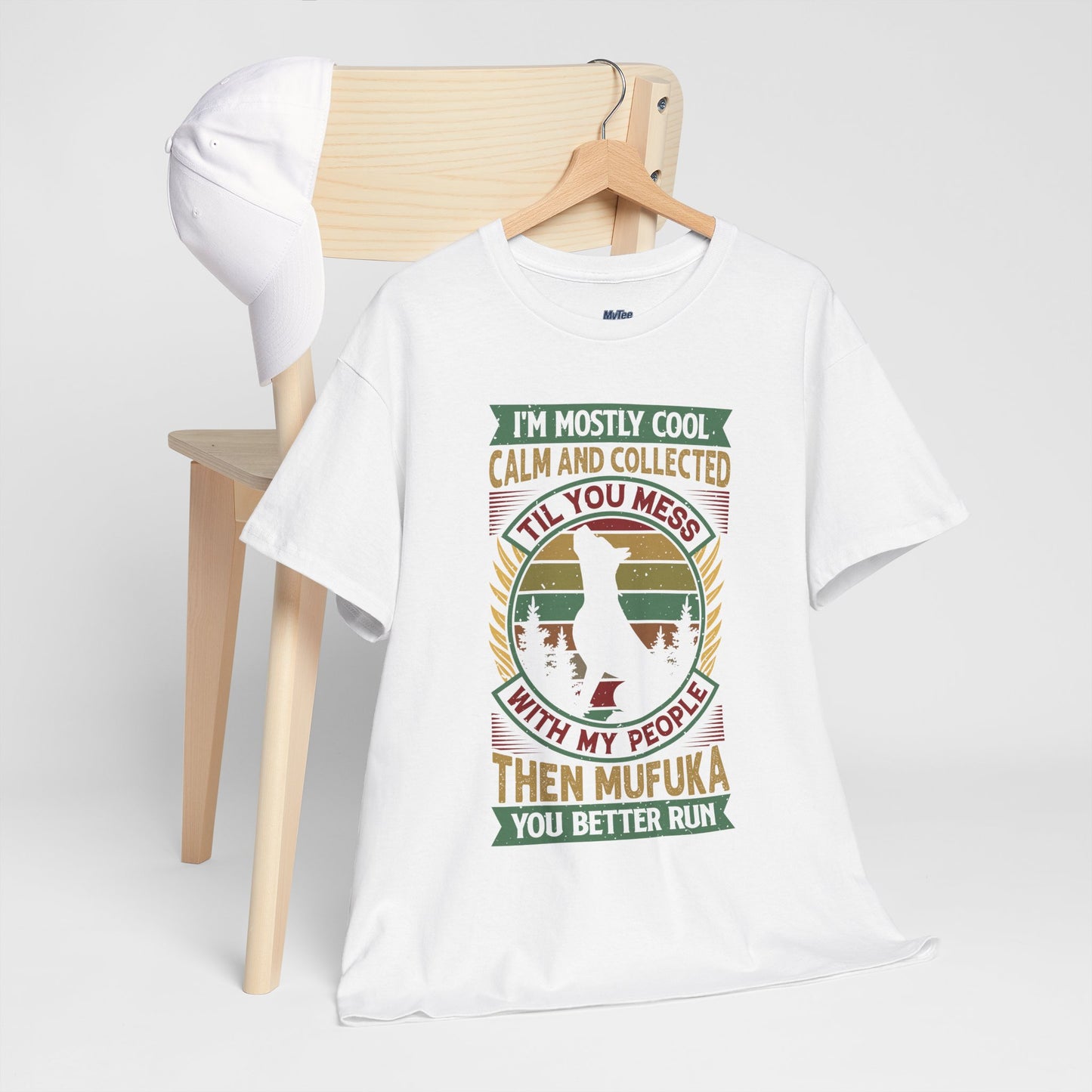 I'm Mostly Calm And Collected Pitbull Unisex T-Shirts