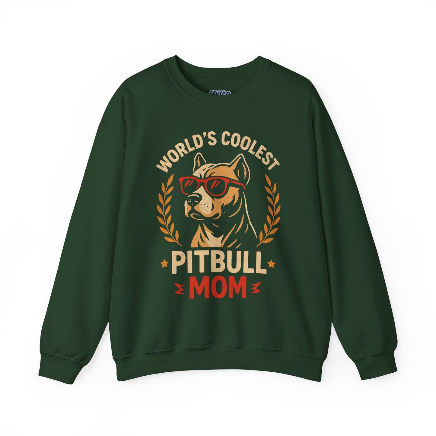 World's Coolest Pitbull Mom Sweatshirt | Perfect for Mother's Day