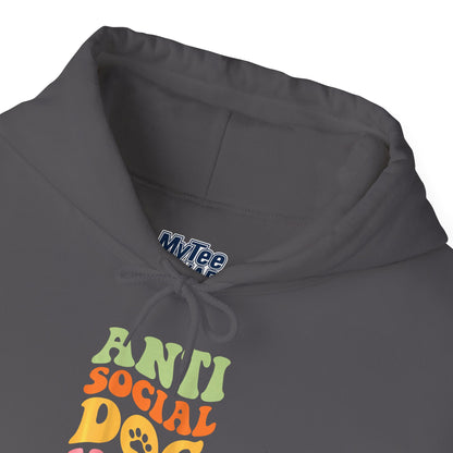 Anti-Social Dog Moms Club Hoodie | Perfect For Casual Outings