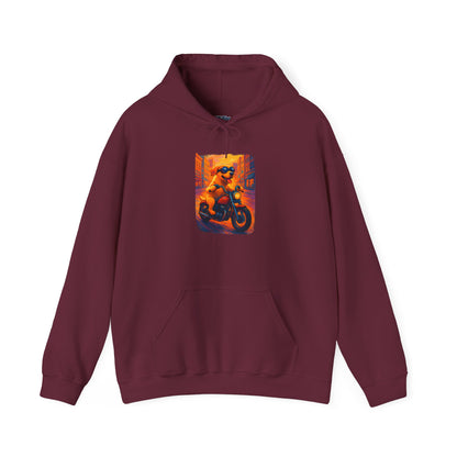 Labrador Urban Rider Hoodie – Edgy Dog Cozy Vibes