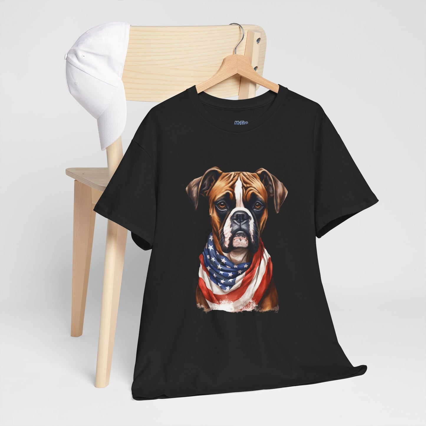 Patriotic Boxer Unisex T-Shirt