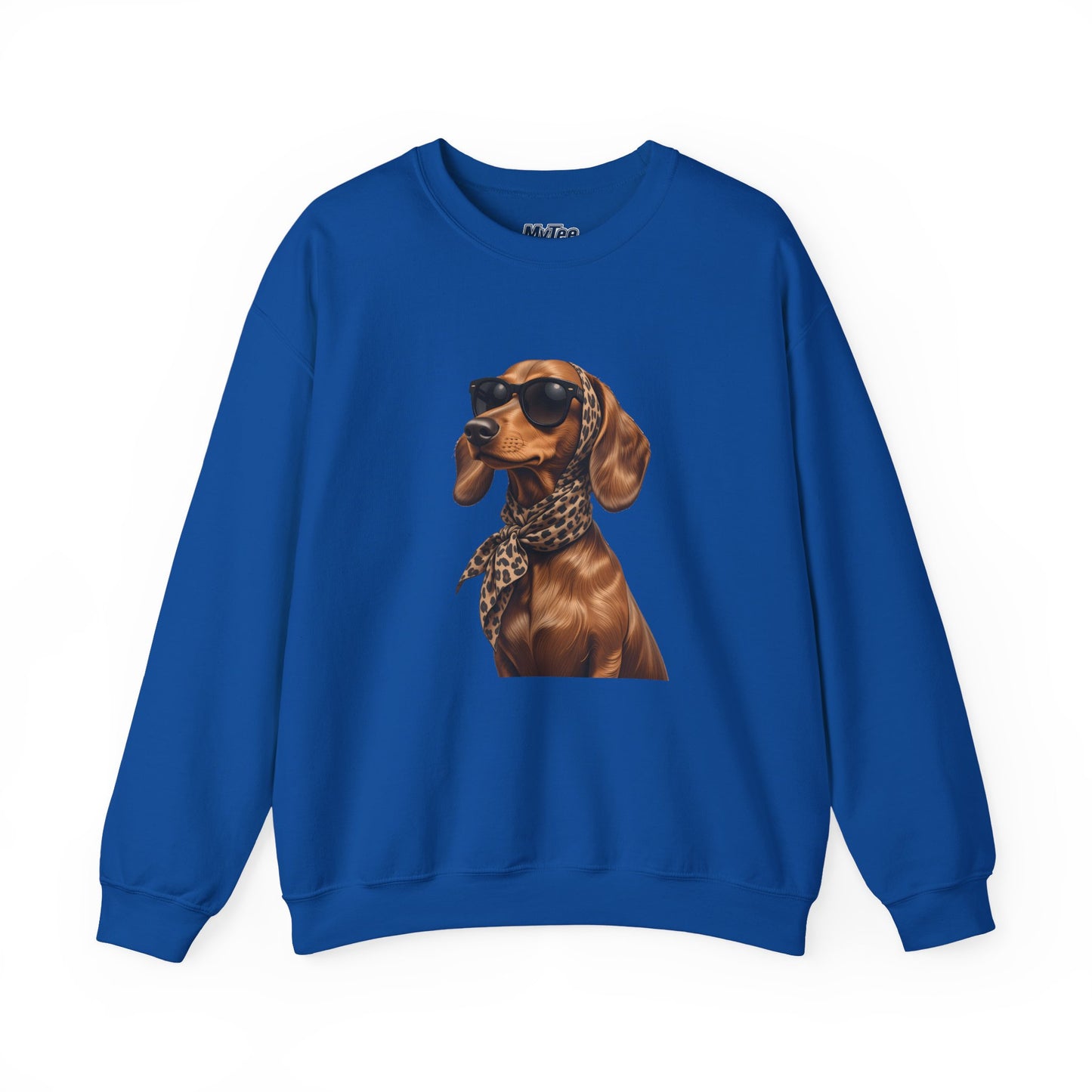 Chic Dachshund Dog Lover Unisex Sweatshirt | Crewneck Pullover For Pet Lovers