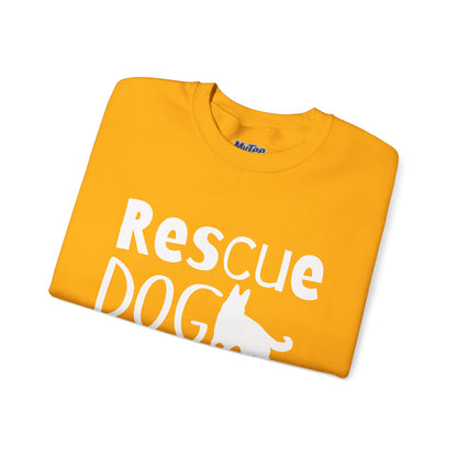 'Rescue Dog Mom' - Sweatshirt
