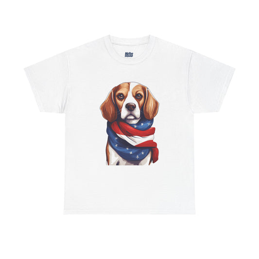 Patriotic Beagle Unisex T-Shirt