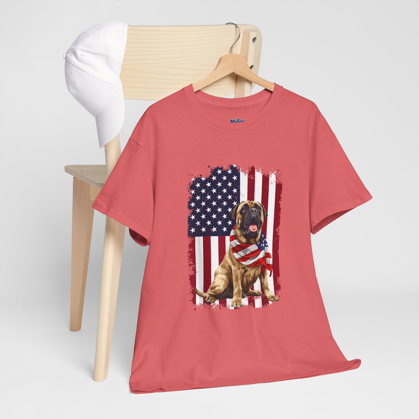 Patriotic English Mastiff Unisex T-Shirt