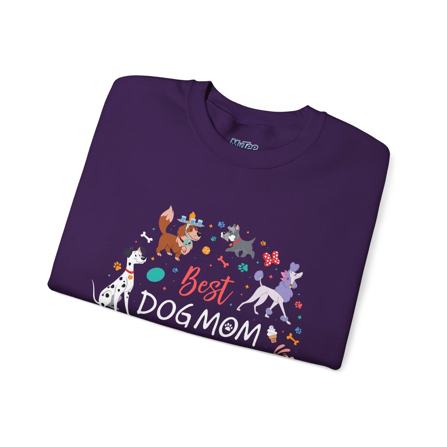 Best Dog Mom Ever Sweatshirt | Warm & Furry Crewneck