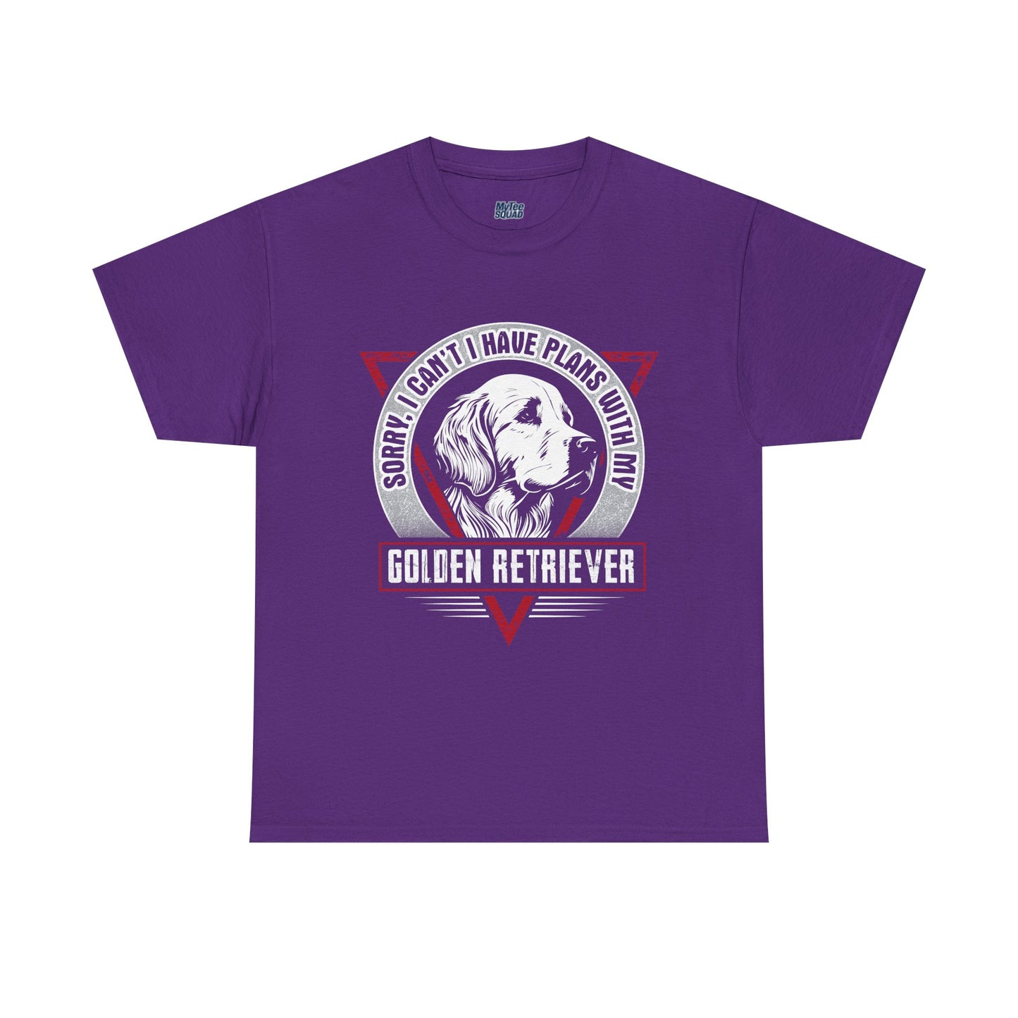 Sorry I Can't I Have Plans With My Golden Retriever Unisex T-Shirts
