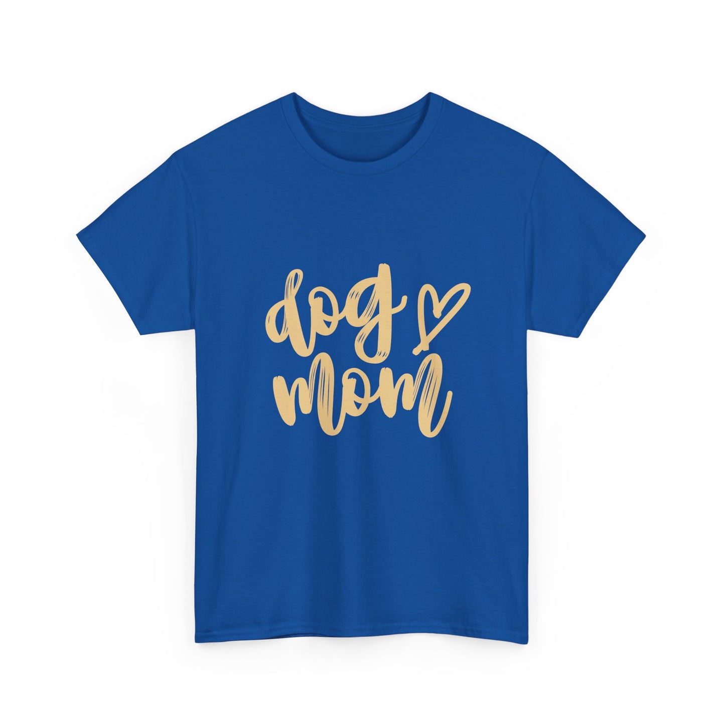 Dog Mom Cotton T-Shirt - Perfect for Dog Mothers