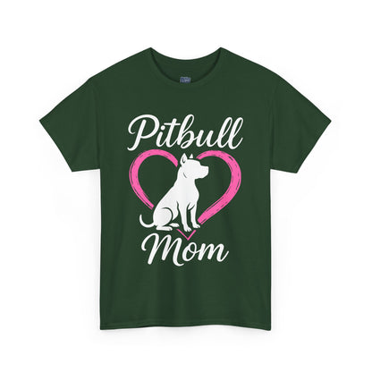 Pitbull Dog Mom T-Shirt