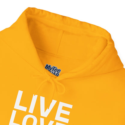 Live Love Rescue Unisex Hoodie - Ideal For Casual Wear