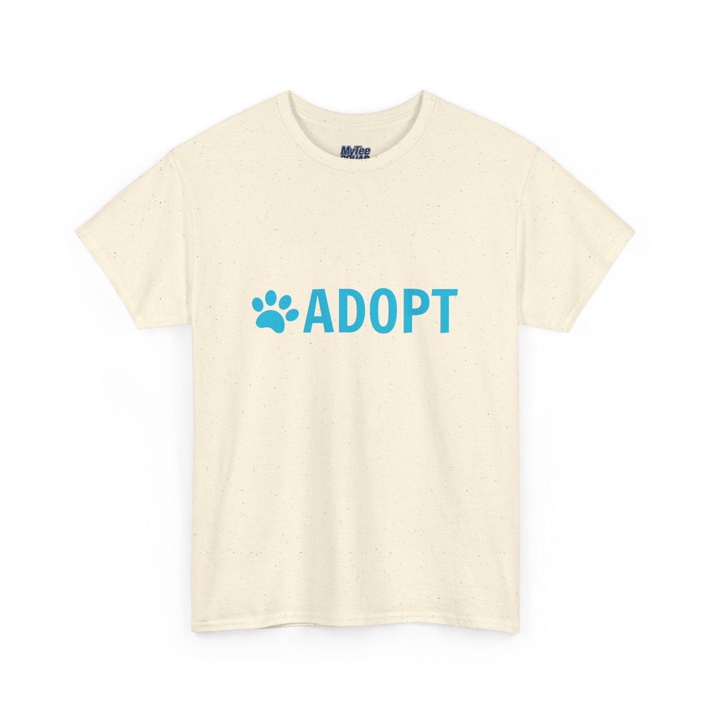 Adopt Unisex Heavy Cotton Tee | Perfect for Animal Lovers, Pet Adoption Events