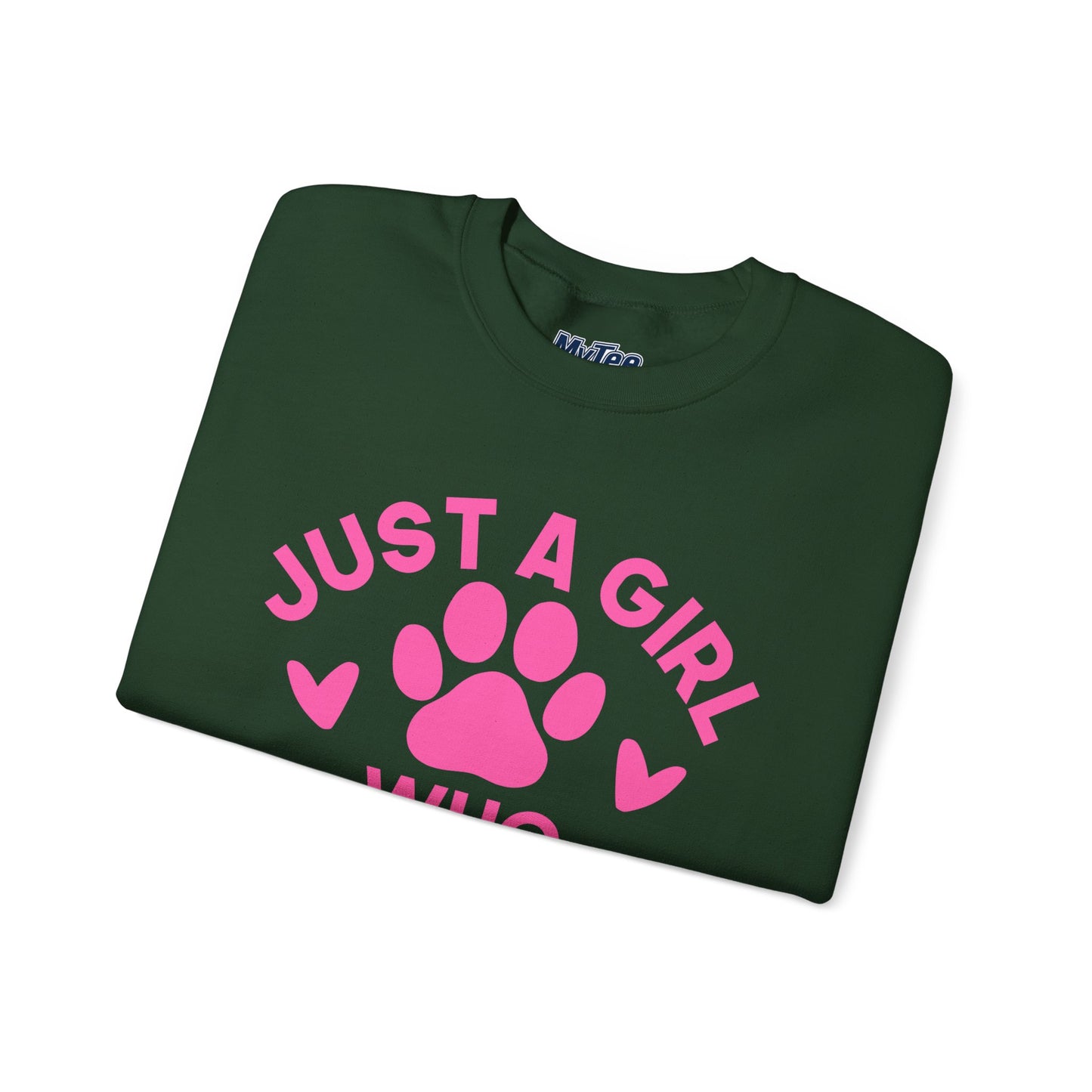 Just a Girl Who Loves Dogs Sweatshirt | Gift For Dog Mom