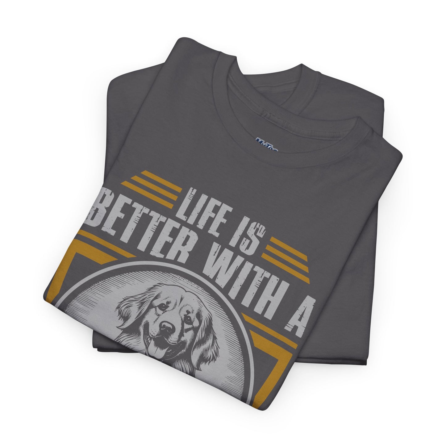Life Is Better With A Golden Retriever Unisex T-Shirt