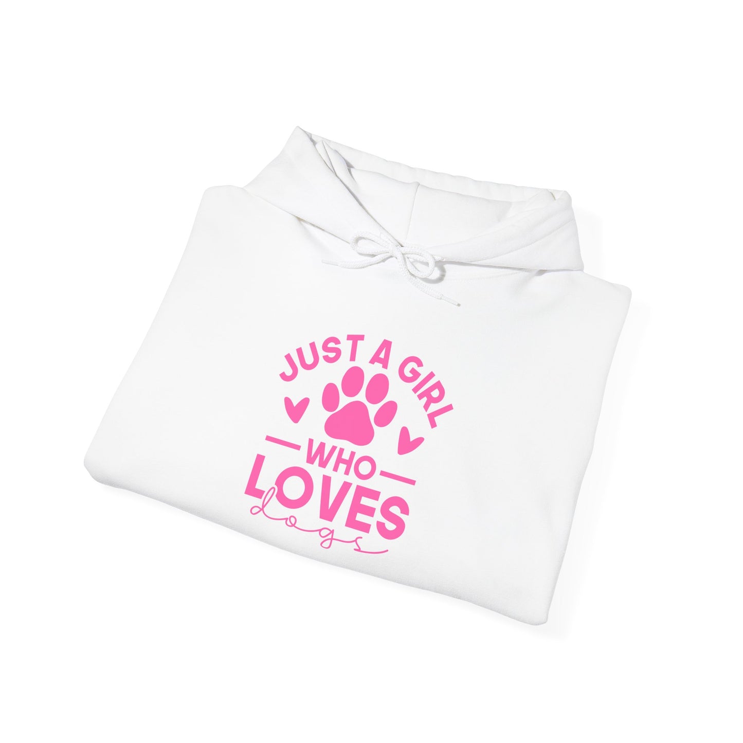 Just A Girl Who Loves Dogs Hoodie | Gift for Dog Mom