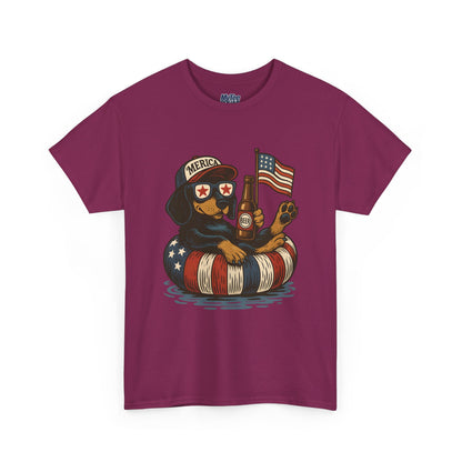 Patriotic Dachshund America Unisex T-Shirt