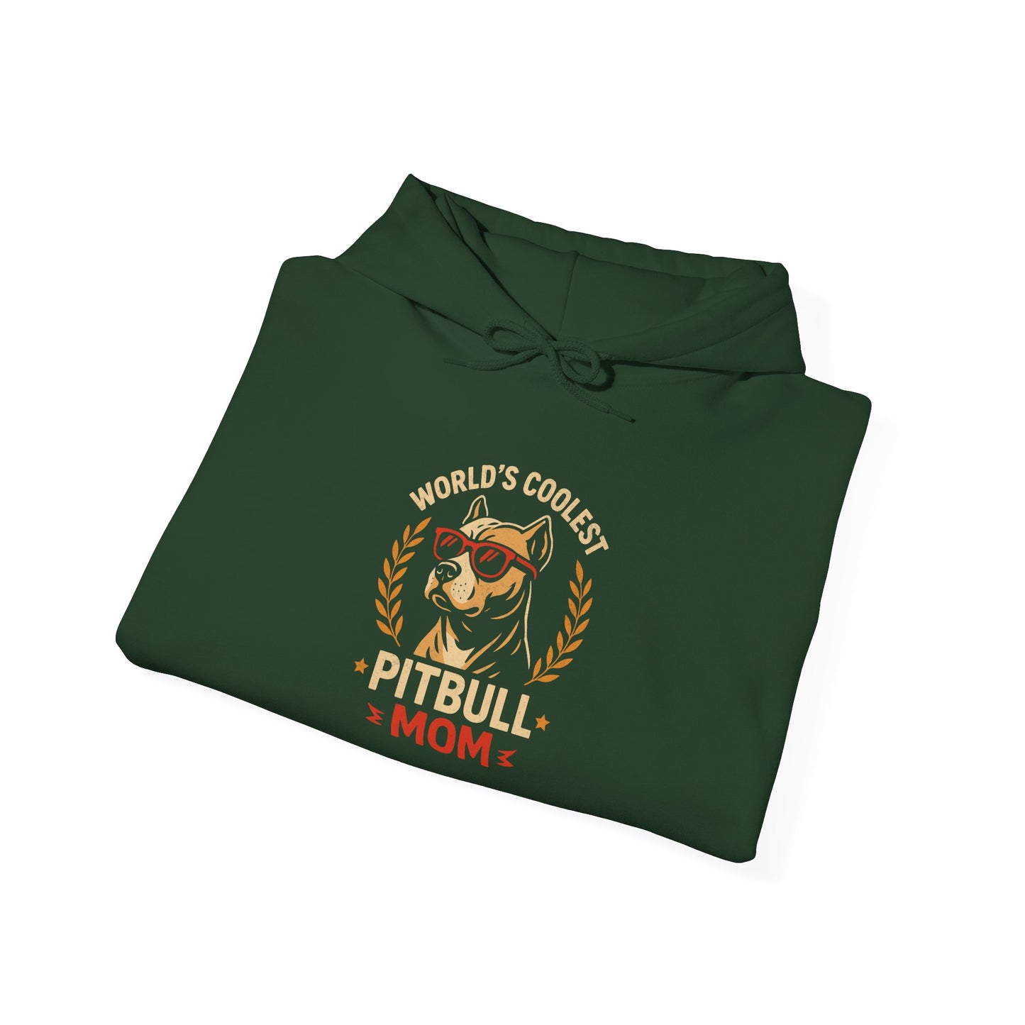 World's Coolest Pitbull Mom Hoodie | Perfect Gift for Dog Mama