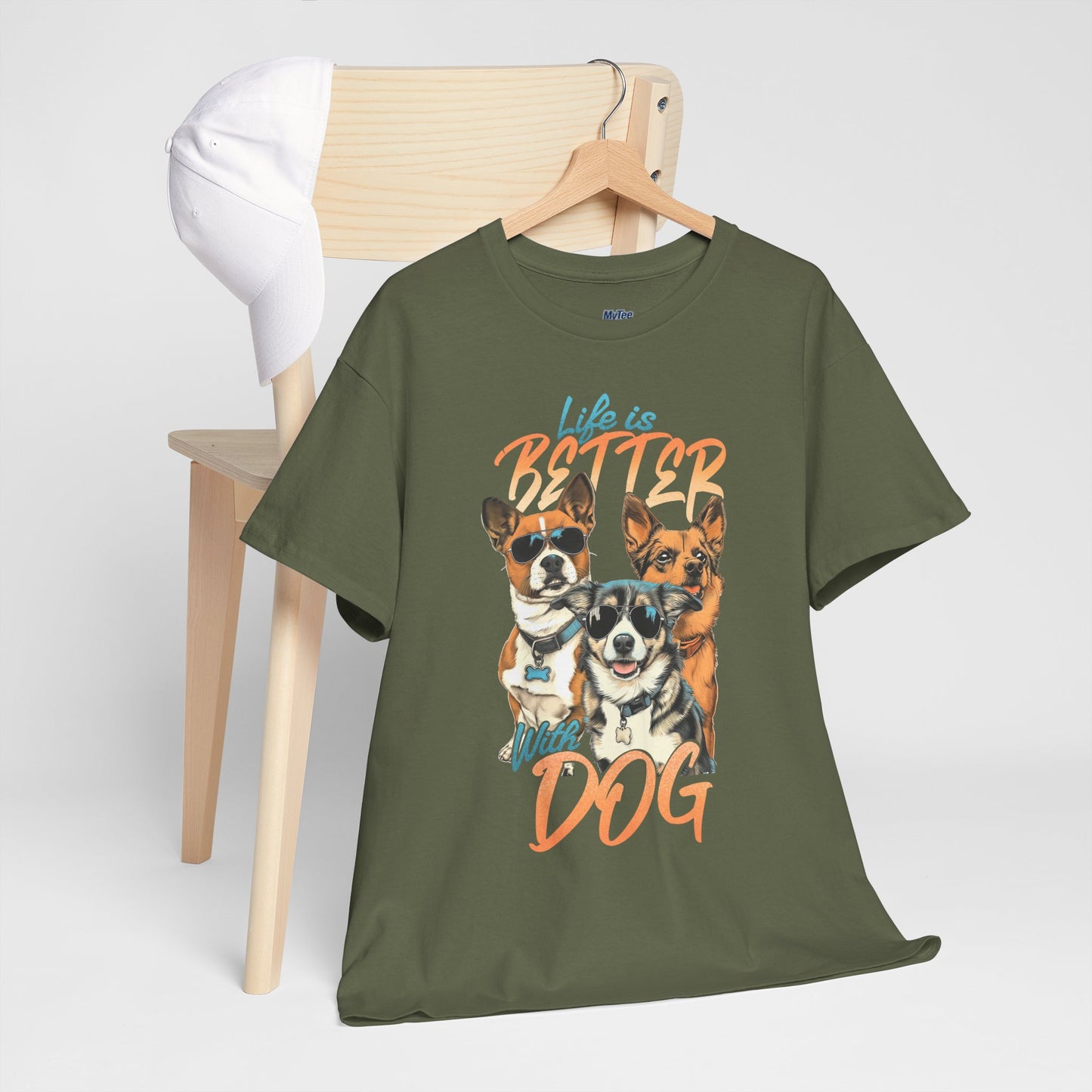 Life is Better With Dog Unisex T-shirt