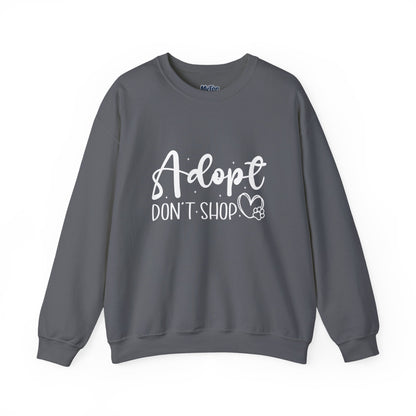 Adopt Don’t Shop Unisex Sweatshirt – Rescue Animals In Style