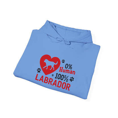 0% Human 100% Labrador Unisex Hoodie