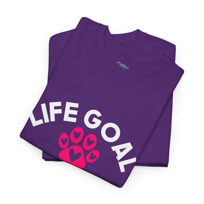 Life Goal Pet All The Dogs Unisex T-Shirt | Pet Every Pup Tee