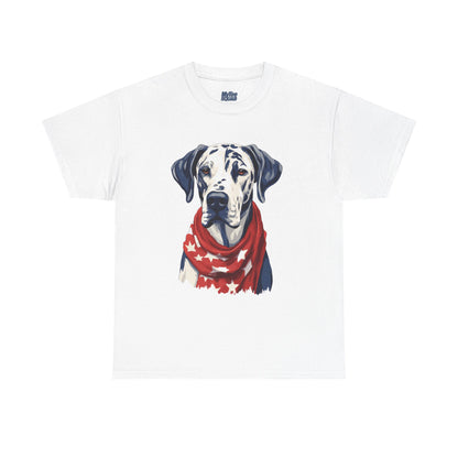 Patriotic Great Dane Unisex T-Shirt