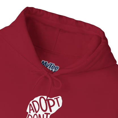 Adopt Don't Shop Unisex Hoodie | Pet Adoption Apparel