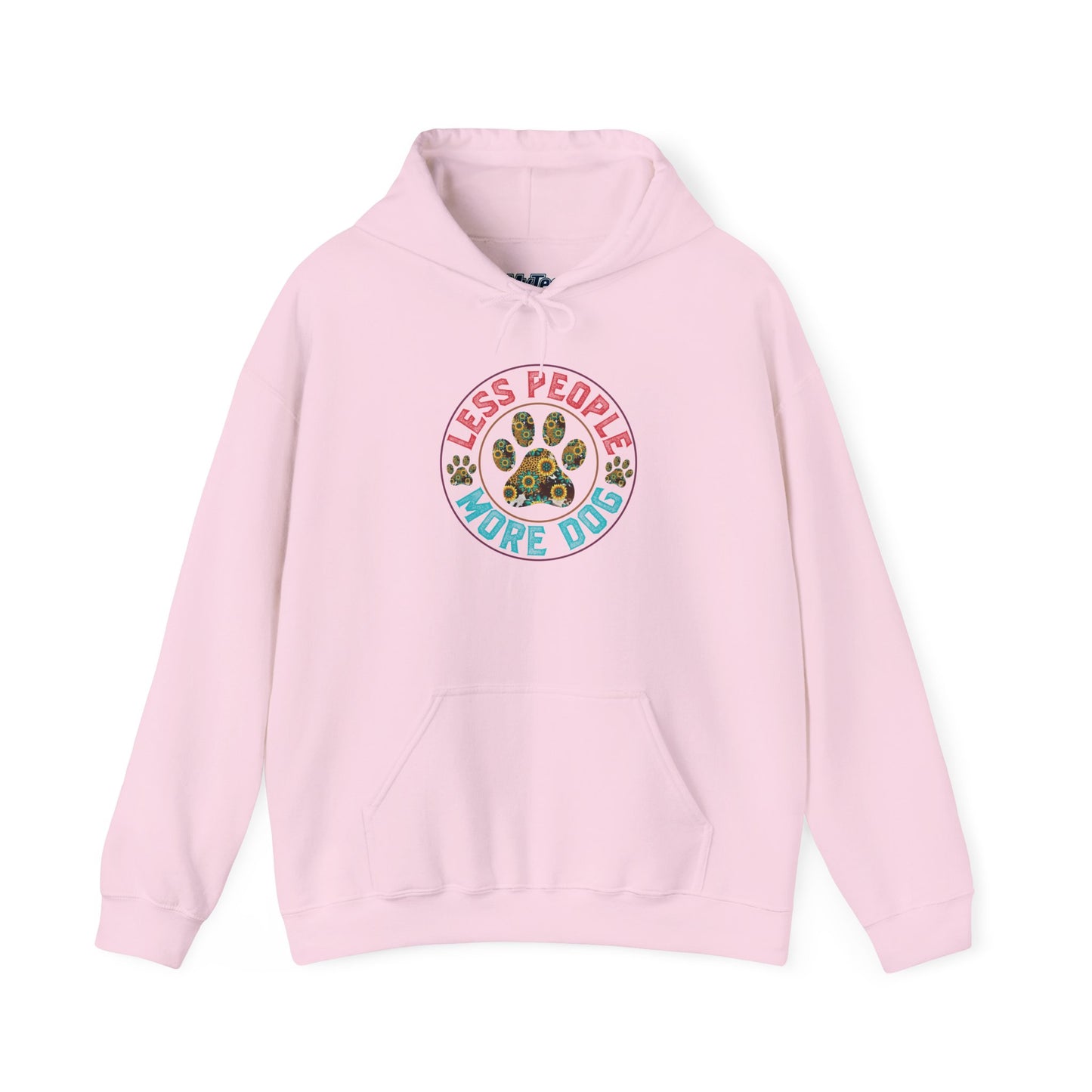 Less People More Dog Unisex Hoodie | Cozy Pet Lover Apparel