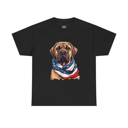 Patriotic Mastiff Unisex T-Shirt