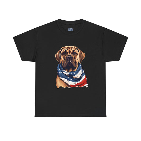 Patriotic Mastiff Unisex T-Shirt