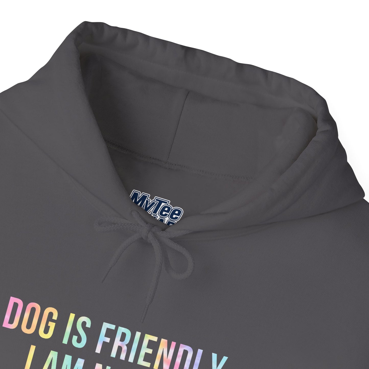 Dog Is Friendly I'm Not Unisex Hoodie | Funny Dog Apparel