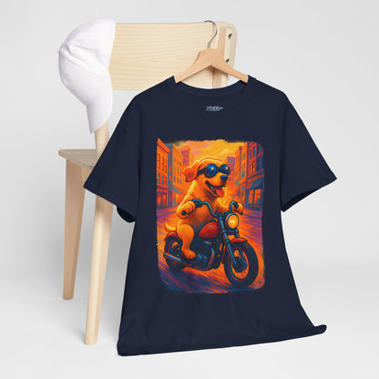Cool Dog Biker Labrador Retriever Unisex T-Shirts