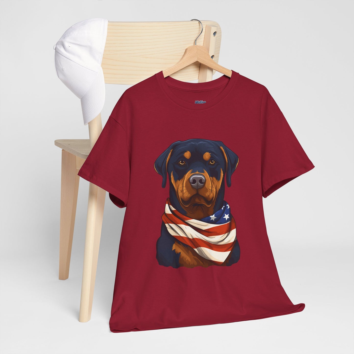 Patriotic Rottweiler Unisex T-Shirt