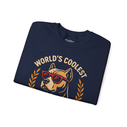 World's Coolest Pitbull Mom Sweatshirt | Perfect for Mother's Day