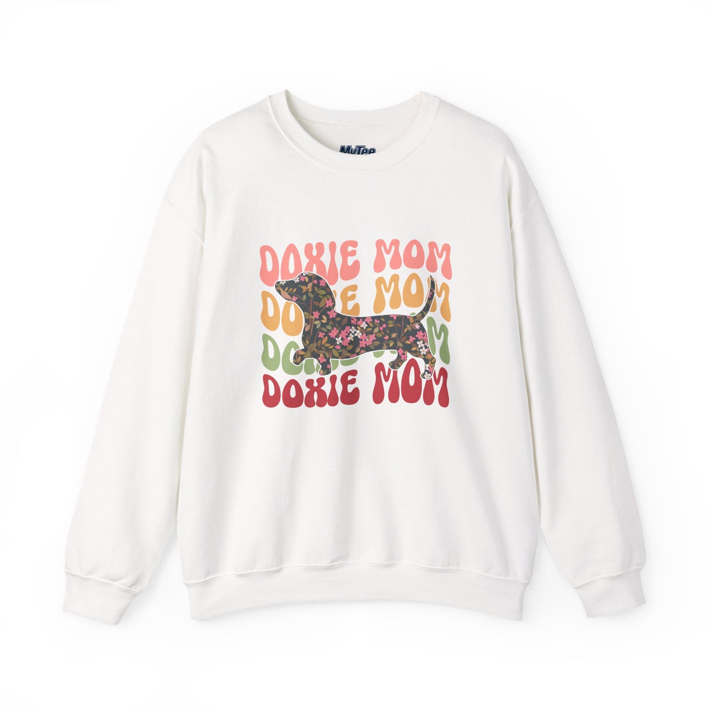 Doxie Mom Vibes Sweatshirt – For Stylish Wiener Dog Parents