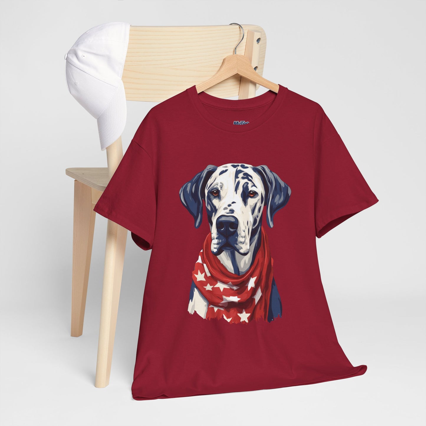 Patriotic Great Dane Unisex T-Shirt