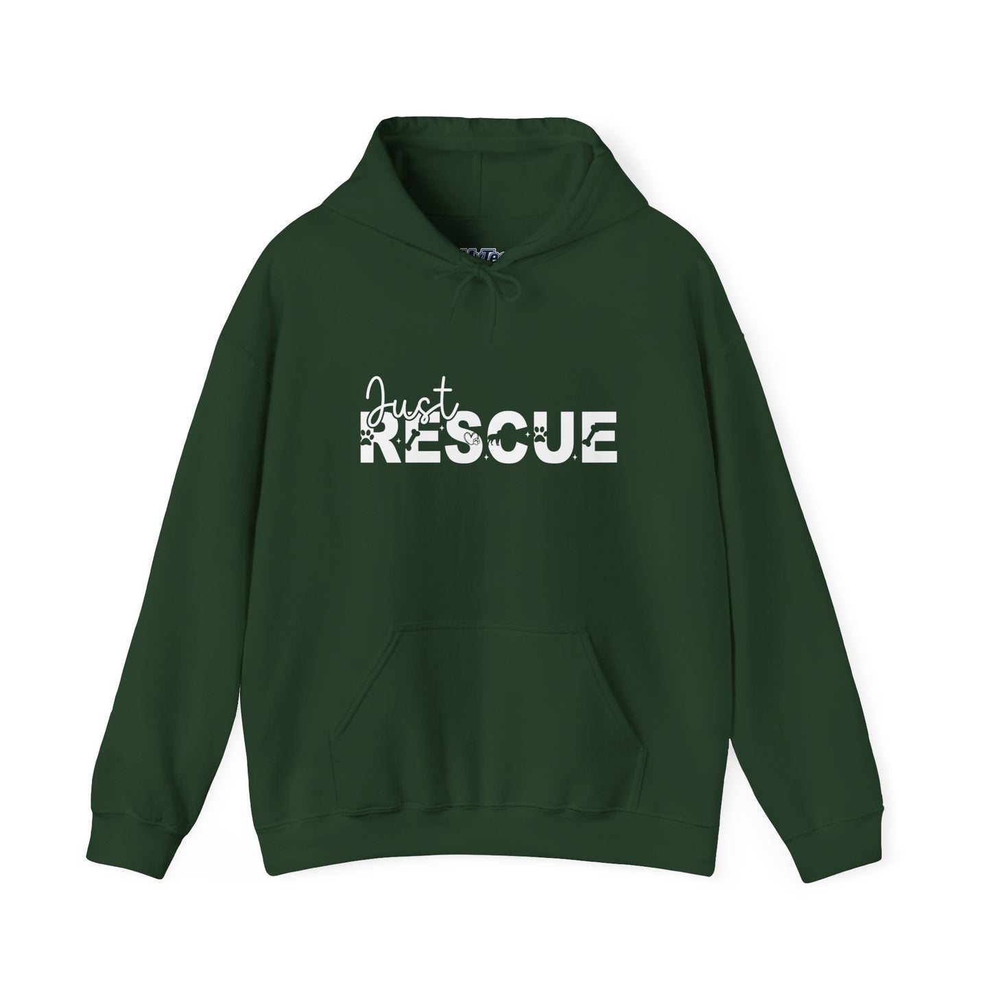 Bold Blue Just Rescue Unisex Hoodie – Speak For The Voiceless