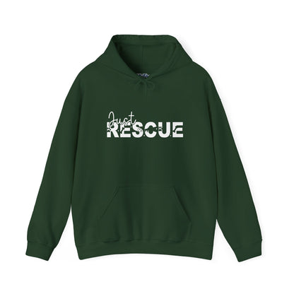 Bold Blue Just Rescue Unisex Hoodie – Speak For The Voiceless