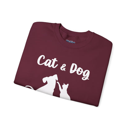 Cat & Dog Mom Sweatshirt | Double The Love, Double The Fur