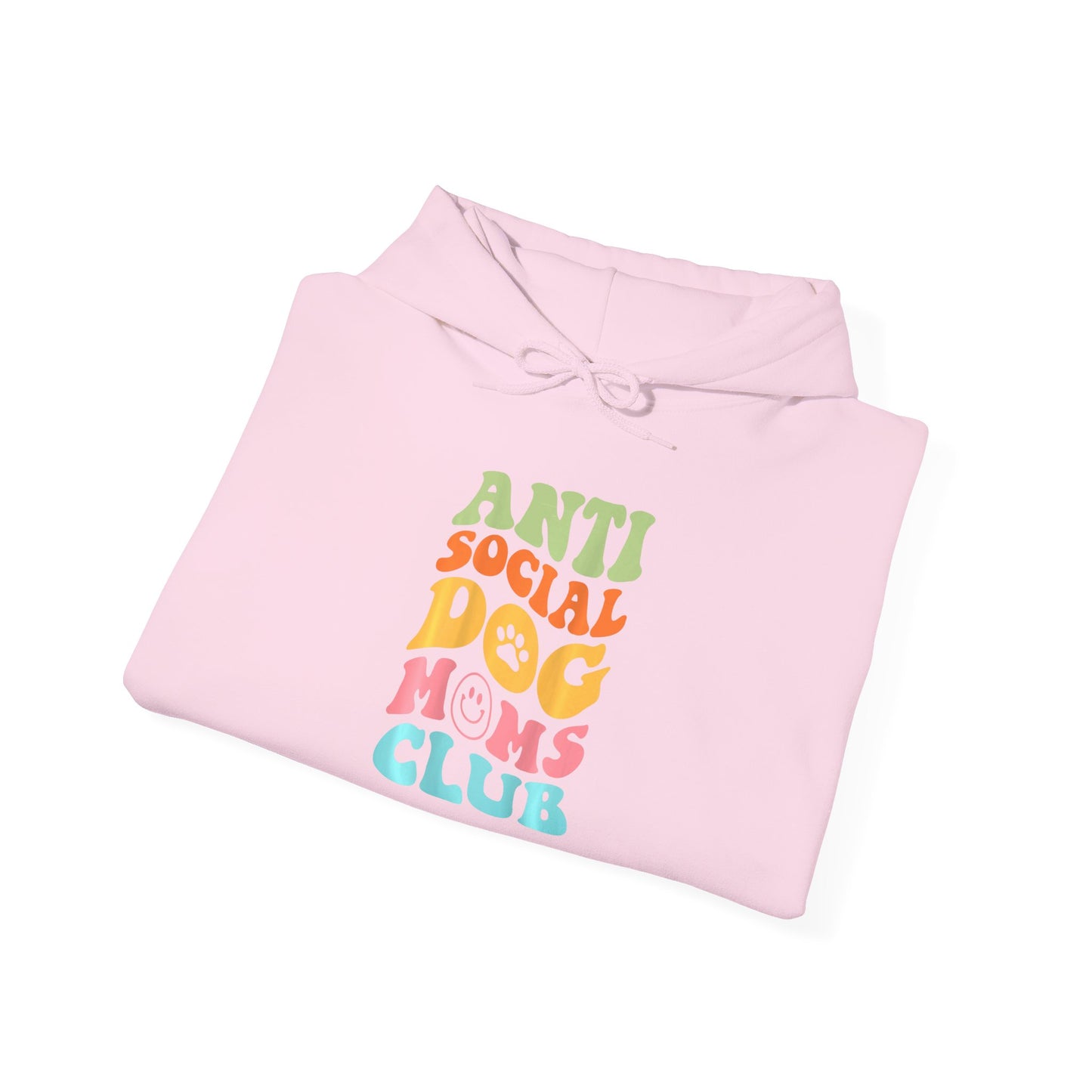 Anti-Social Dog Moms Club Hoodie | Perfect For Casual Outings