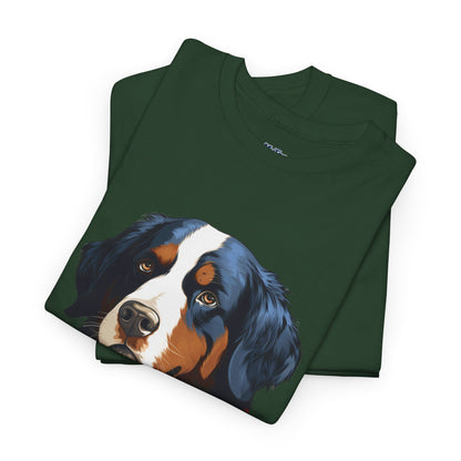 Patriotic Bernese Mountain Unisex T-Shirt