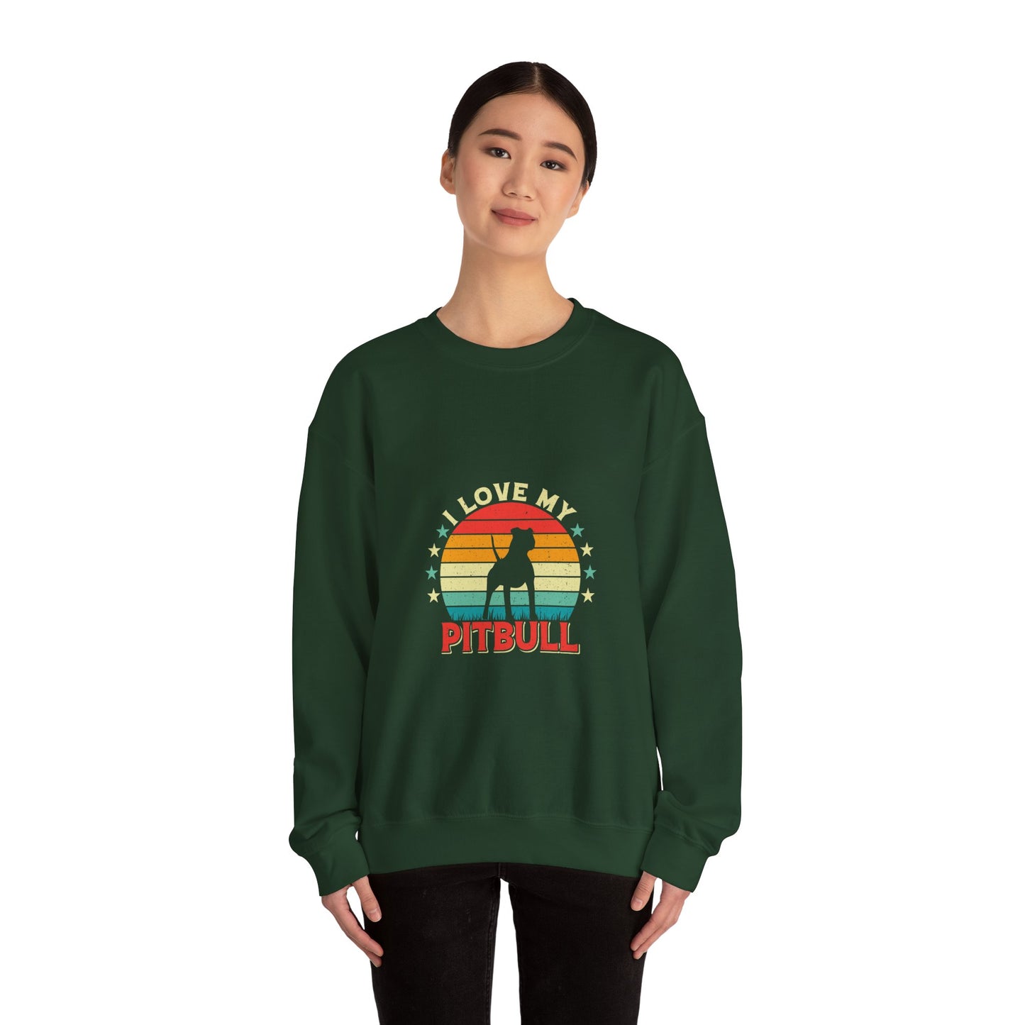 I Love My Pitbull Unisex Sweatshirts