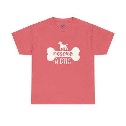 Rescue a Dog Unisex Cotton T-shirt | Dog Lover