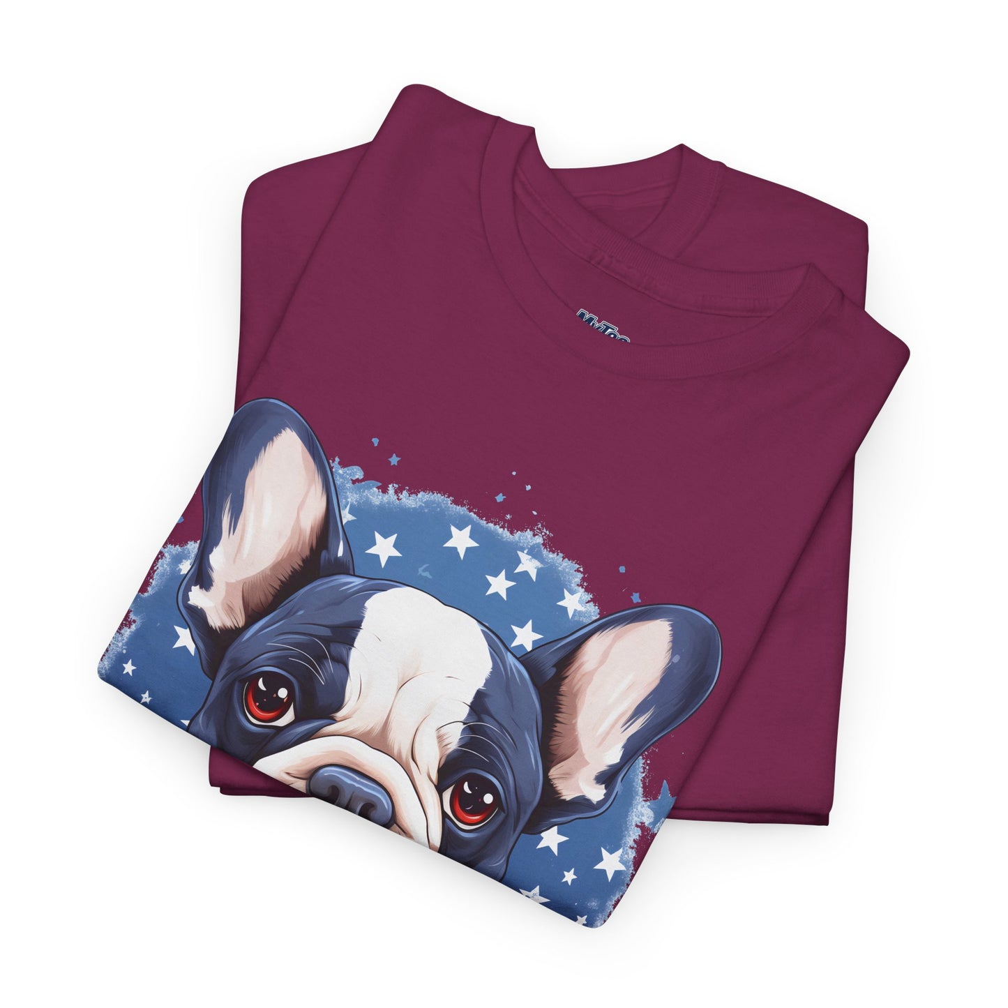 Patriotic French Bulldog Unisex T-Shirt | Dog Lover